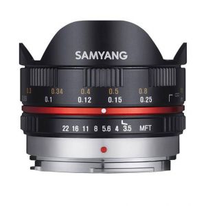 SAMYANG 7,5mm F3.5 UMC Olho de Peixe MFT (Black)