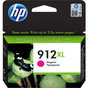 HP Tinteiro Original 912XL Magenta de elevado rendimento