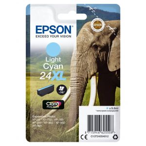 Epson Elephant C13T24354022 tinteiro 1 unidade(s) Original Rendimento alto (XL) Ciano claro