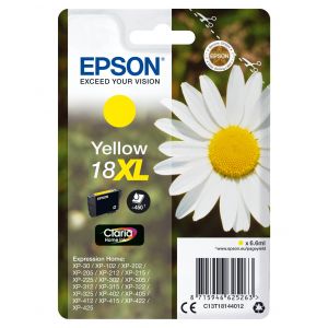 Epson Daisy C13T18144022 tinteiro 1 unidade(s) Original Amarelo