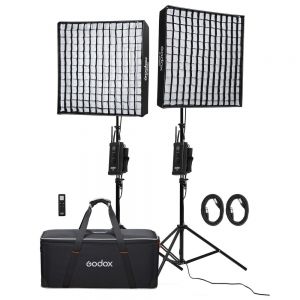 GODOX KIT Completo Painel LED Flex FL150S Video Duo