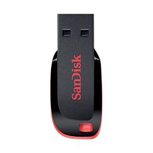 SANDISK Drive Sandisk Cruzer Blade 64Gb USB 2.0 Preta