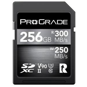 PROGRADE SDXC (Cobalt) 256GB-300MB/s V90 UHS-II