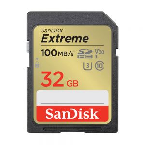 Sandisk Cartão SDHC Extreme 32GB 100MB/s